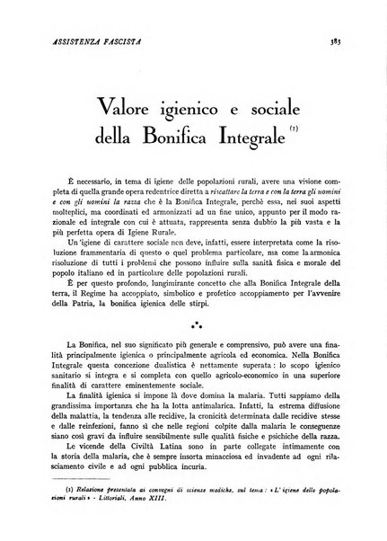 Assistenza fascista rivista della Cassa nazionale malattie per gli addetti al commercio