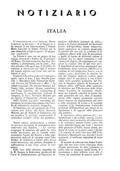 Assistenza fascista rivista della Cassa nazionale malattie per gli addetti al commercio