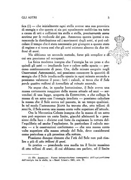 Gli astri nella scienza, storia, arte, letteratura rivista mensile dell'associazione astrofili italiani