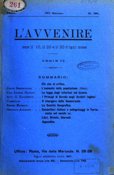 L'avvenire