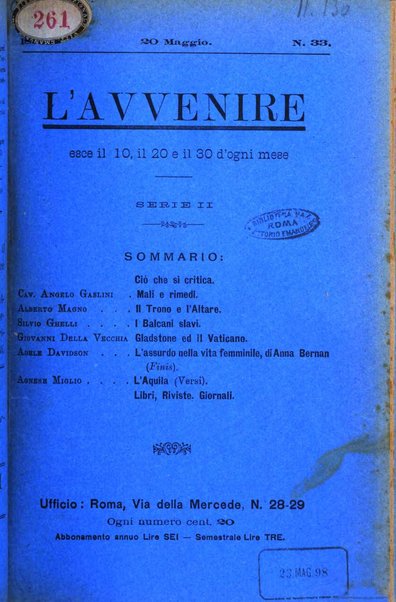 L'avvenire