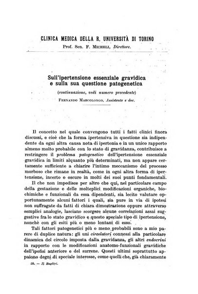 Il baglivi giornale italiano di medicina e chirurgia