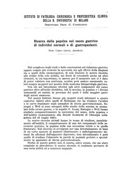 Il baglivi giornale italiano di medicina e chirurgia