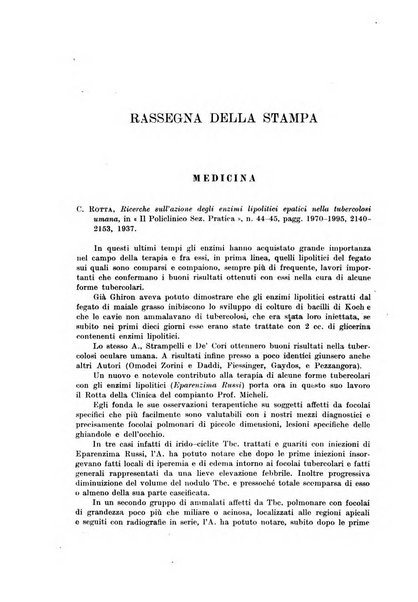 Il baglivi giornale italiano di medicina e chirurgia