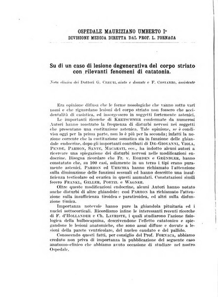 Il baglivi giornale italiano di medicina e chirurgia