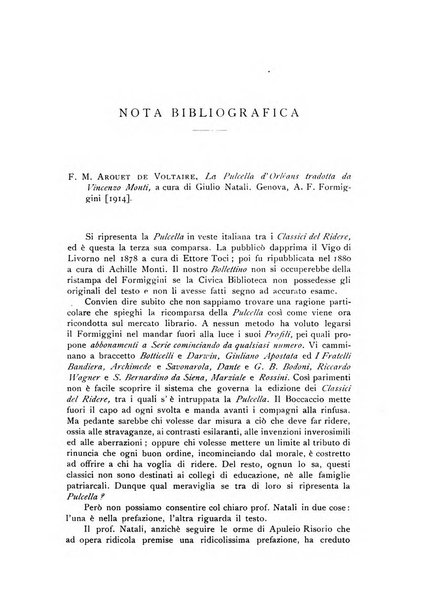 Bollettino della Civica biblioteca di Bergamo