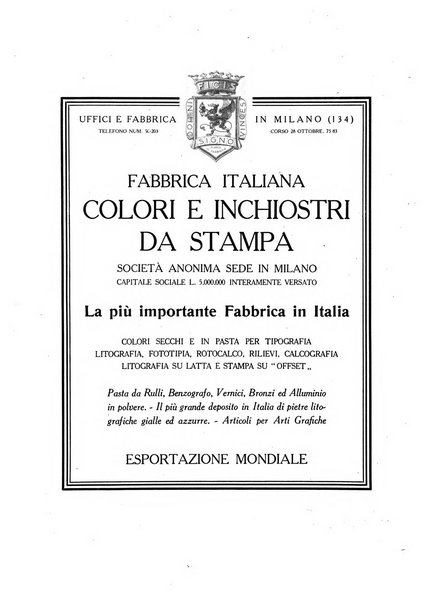 Bollettino della Federazione nazionale fascista dell'industria grafica ed affini