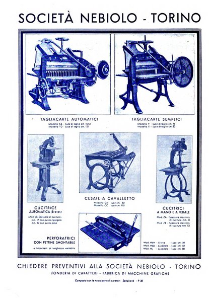 Bollettino della Federazione nazionale fascista dell'industria grafica ed affini