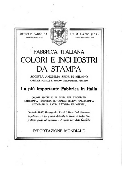 Bollettino della Federazione nazionale fascista dell'industria grafica ed affini