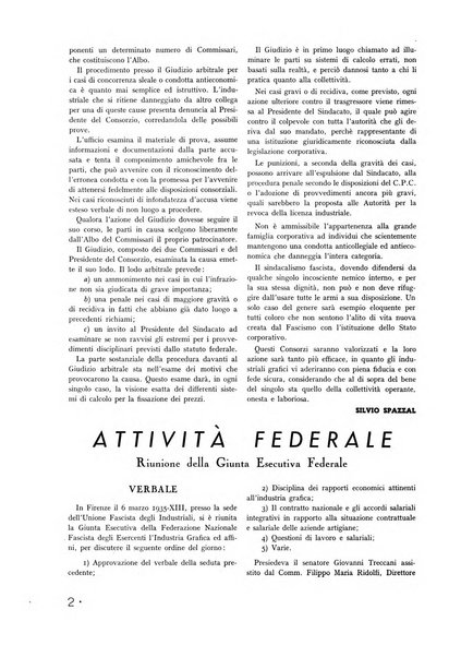 Bollettino della Federazione nazionale fascista dell'industria grafica ed affini