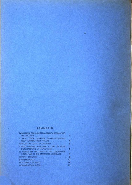 Bollettino della Federazione nazionale fascista dell'industria grafica ed affini