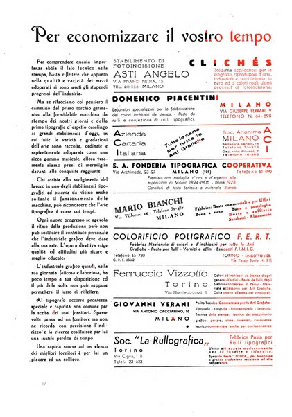 Bollettino della Federazione nazionale fascista dell'industria grafica ed affini