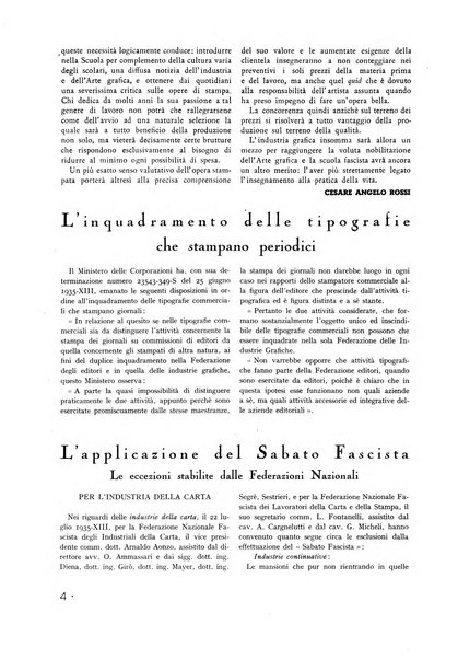 Bollettino della Federazione nazionale fascista dell'industria grafica ed affini