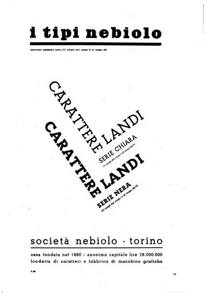 Bollettino della Federazione nazionale fascista dell'industria grafica ed affini