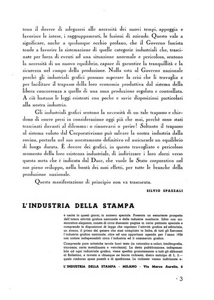 Bollettino della Federazione nazionale fascista dell'industria grafica ed affini