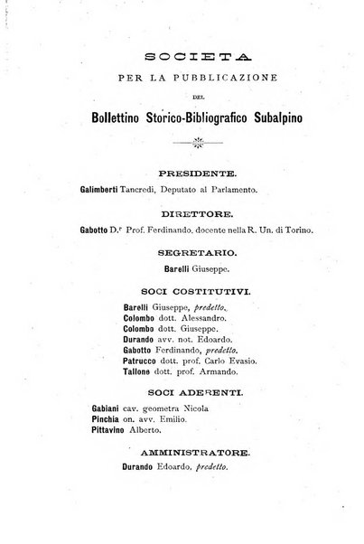 Bollettino storico-bibliografico subalpino