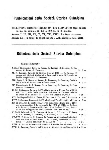 Bollettino storico-bibliografico subalpino