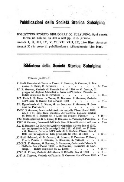 Bollettino storico-bibliografico subalpino