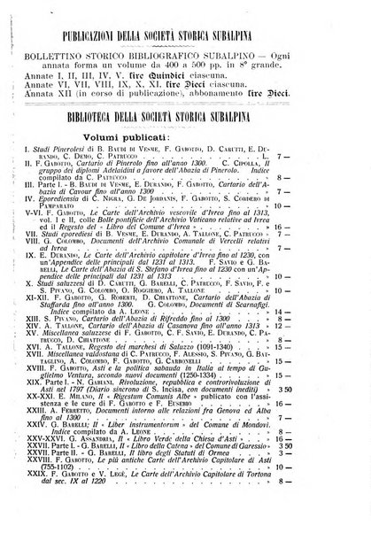 Bollettino storico-bibliografico subalpino