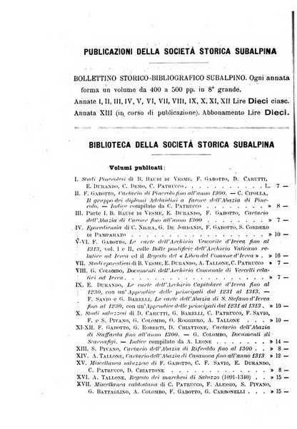 Bollettino storico-bibliografico subalpino