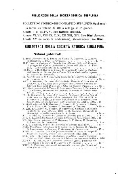 Bollettino storico-bibliografico subalpino