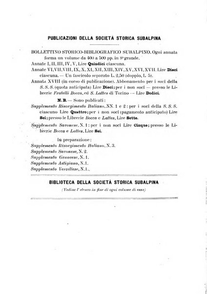 Bollettino storico-bibliografico subalpino