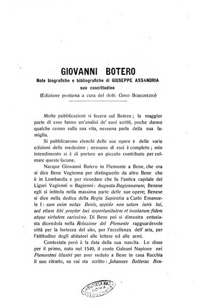 Bollettino storico-bibliografico subalpino