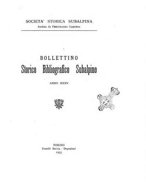 Bollettino storico-bibliografico subalpino