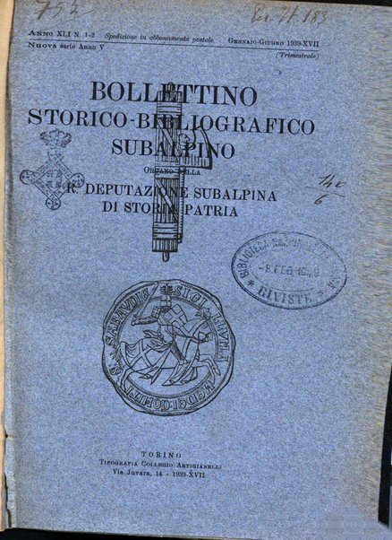 Bollettino storico-bibliografico subalpino