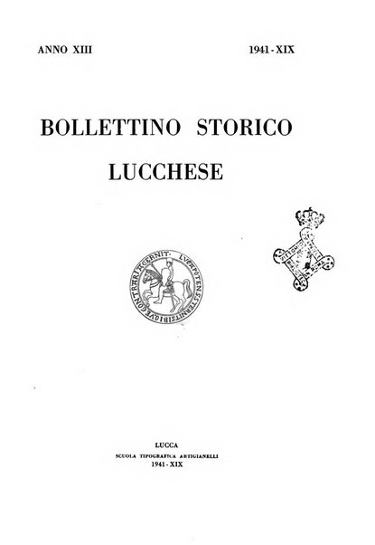 Bollettino storico lucchese