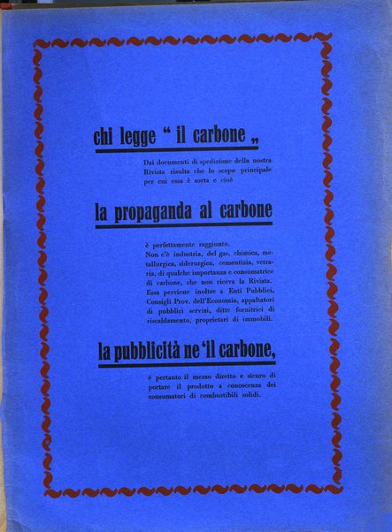 Il carbone Rassegna mensile italiana del commercio dei combustibili solidi