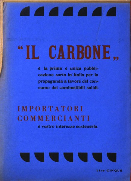 Il carbone Rassegna mensile italiana del commercio dei combustibili solidi