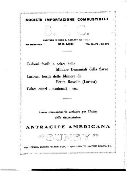 Il carbone Rassegna mensile italiana del commercio dei combustibili solidi