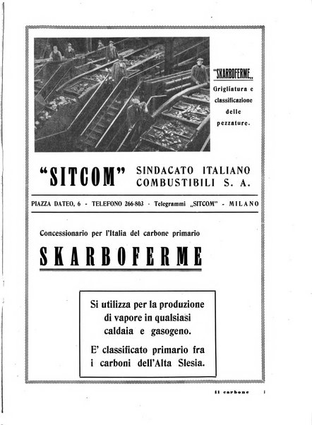 Il carbone Rassegna mensile italiana del commercio dei combustibili solidi