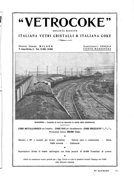 Il carbone Rassegna mensile italiana del commercio dei combustibili solidi