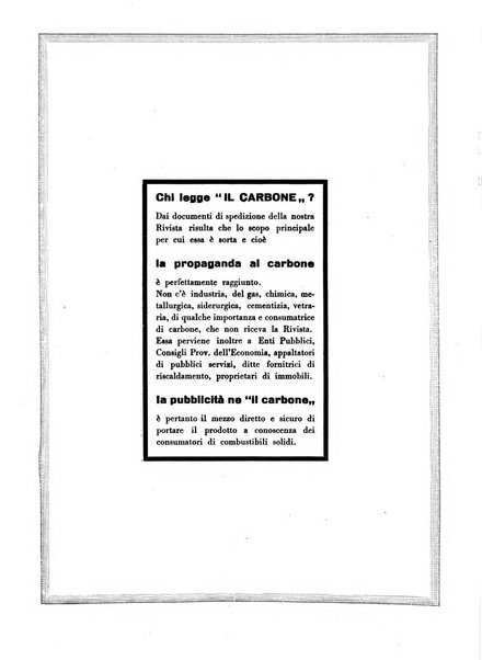 Il carbone Rassegna mensile italiana del commercio dei combustibili solidi
