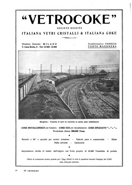 Il carbone Rassegna mensile italiana del commercio dei combustibili solidi