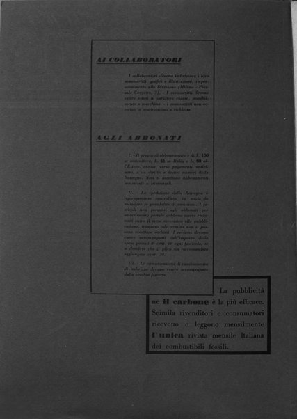 Il carbone Rassegna mensile italiana del commercio dei combustibili solidi