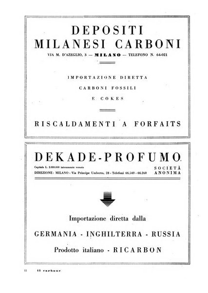 Il carbone Rassegna mensile italiana del commercio dei combustibili solidi