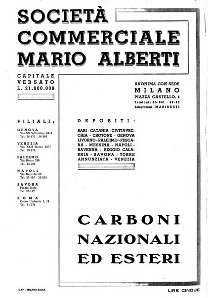 Il carbone Rassegna mensile italiana del commercio dei combustibili solidi