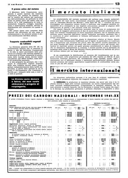 Il carbone Rassegna mensile italiana del commercio dei combustibili solidi