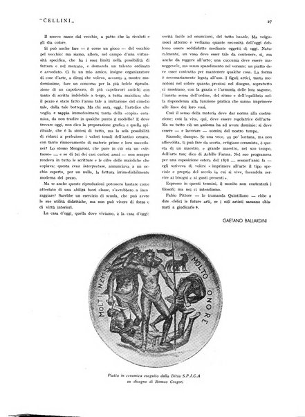 Cellini Rivista dell'artigianato italiano