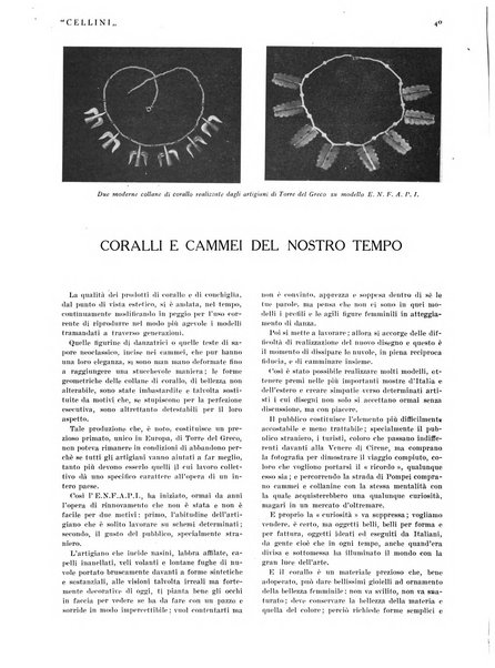 Cellini Rivista dell'artigianato italiano