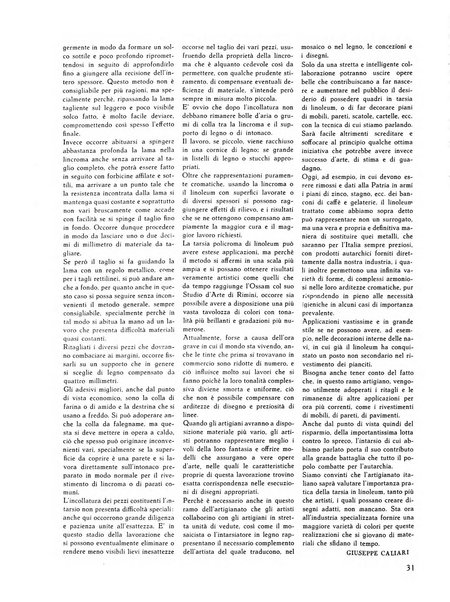 Cellini Rivista dell'artigianato italiano