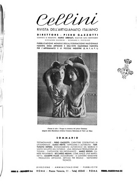 Cellini Rivista dell'artigianato italiano