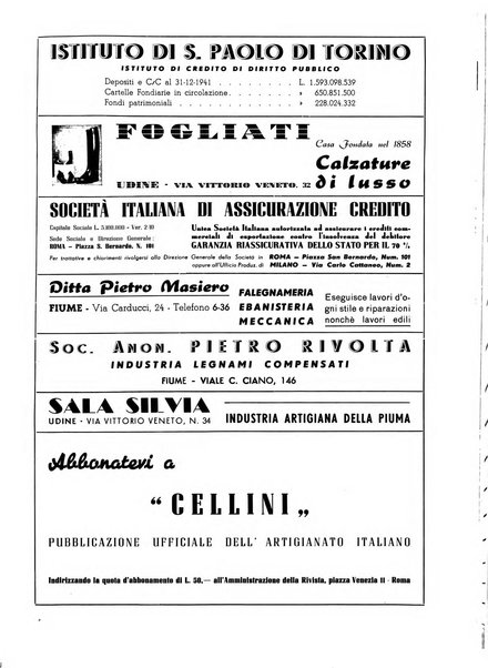 Cellini Rivista dell'artigianato italiano