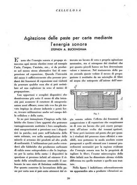 Cellulosa Bollettino ufficiale dell'Ente Nazionale per la cellulosa e per la carta