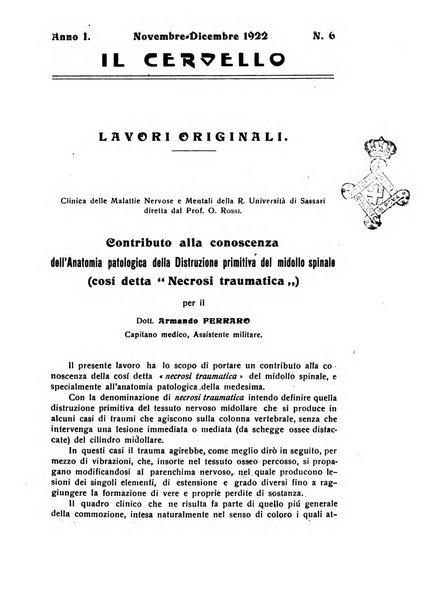 Il cervello Giornale di nevrologia