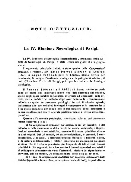 Il cervello Giornale di nevrologia