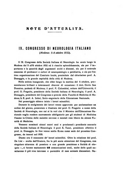 Il cervello Giornale di nevrologia